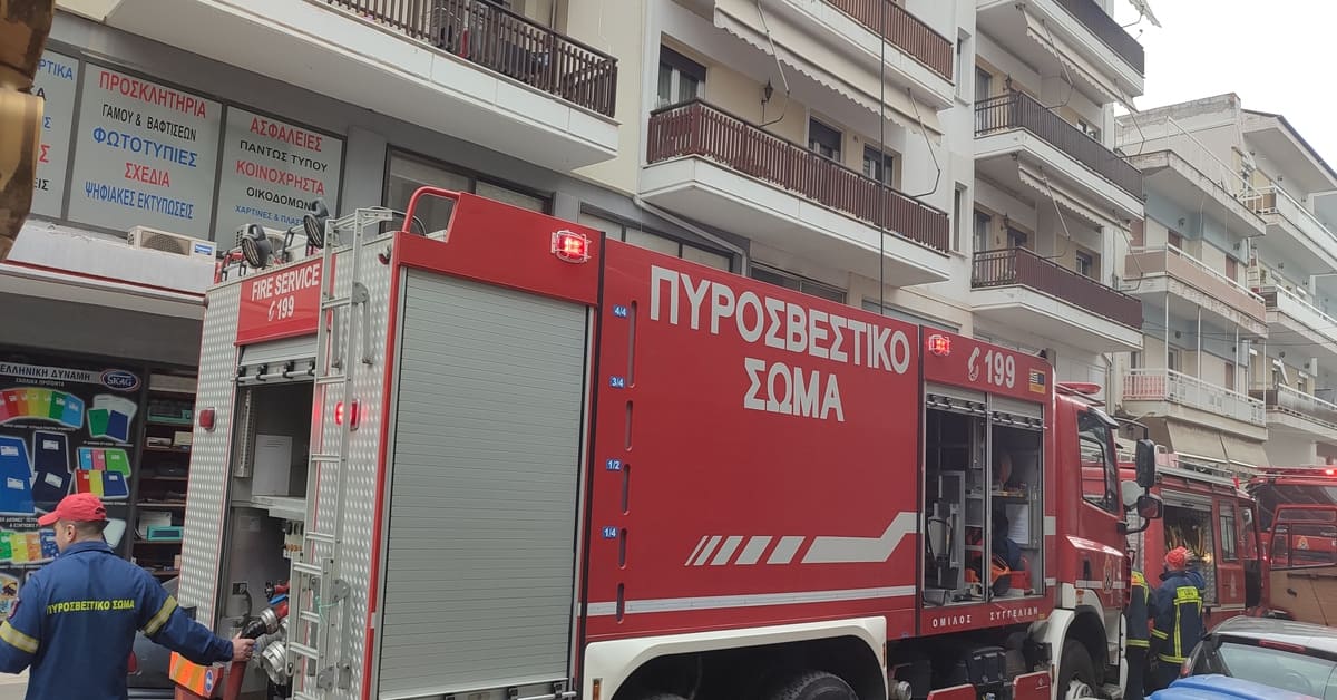 Το περιστατικό με τη φωτιά στην οδό Γόνατα