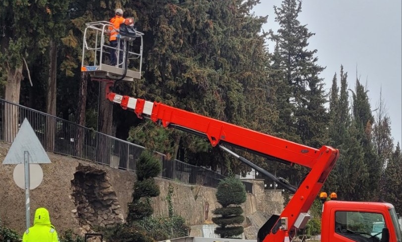 Δήμος Κοζάνης – Σε εξέλιξη εργασίες αποκατάστασης τοιχίου των Κοιμητηρίων – Κλειστή η οδός Βασιλικής Μικρού