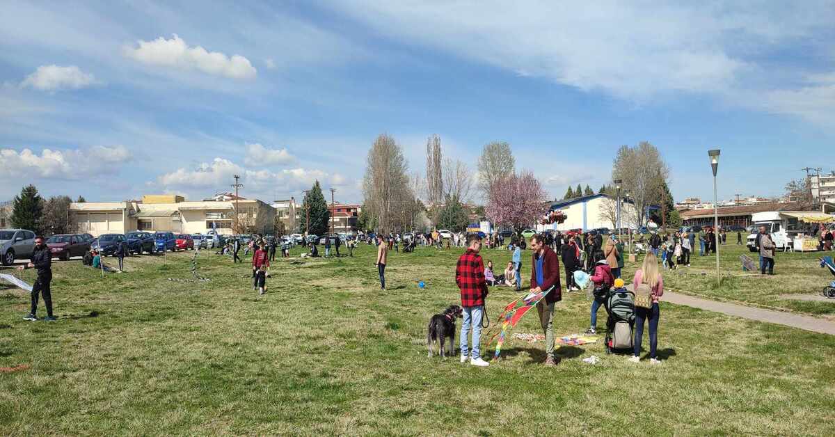 Πλήθος κόσμου για τα Κούλουμα στο Πάρκο Έκτακτων Αναγκών Πτολεμαΐδας (φωτογραφίες)