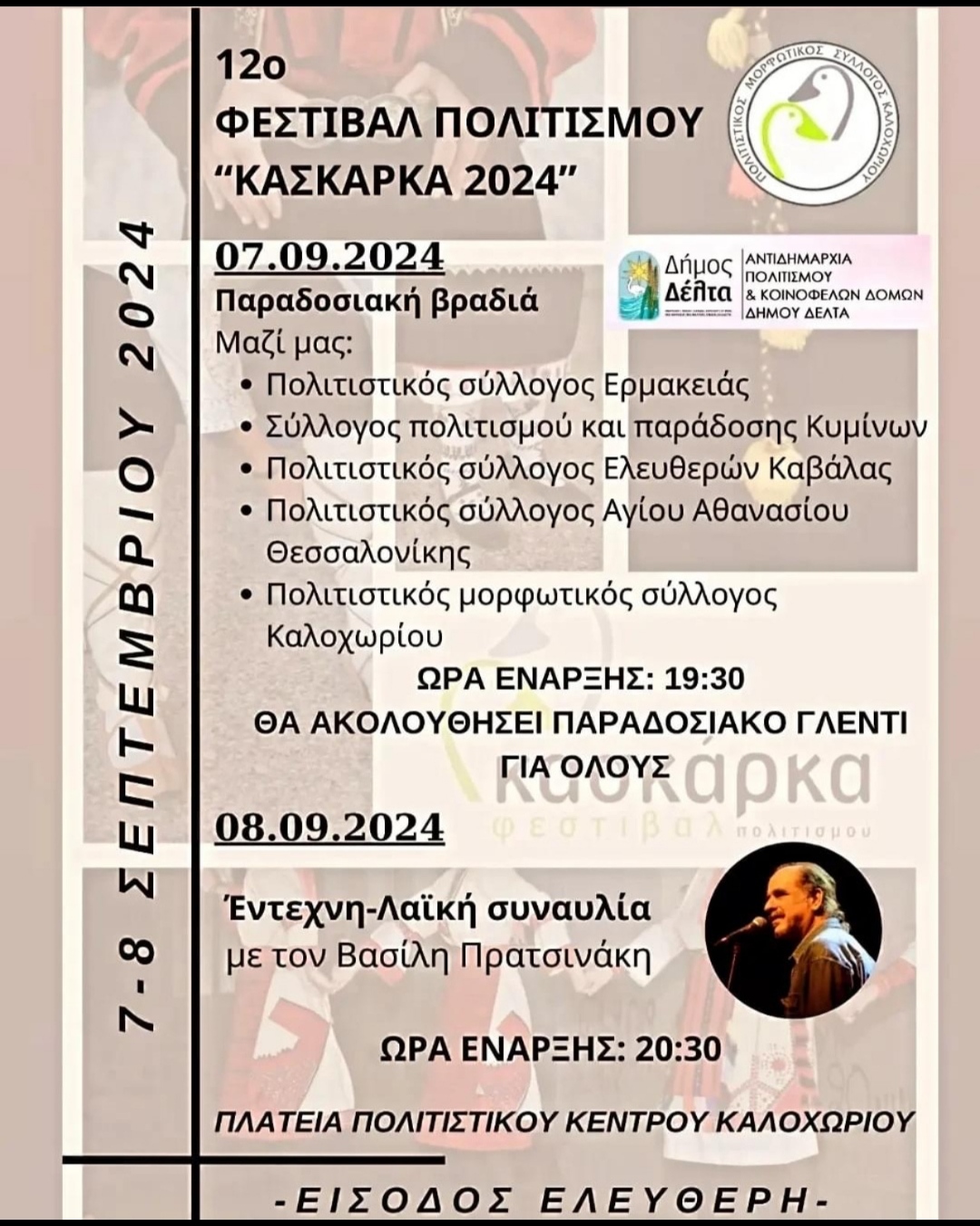 12ο Φεστιβάλ Πολιτισμού «Κασκάρκα 2024 (Παντελής Παντελίδης αρθρογράφος)