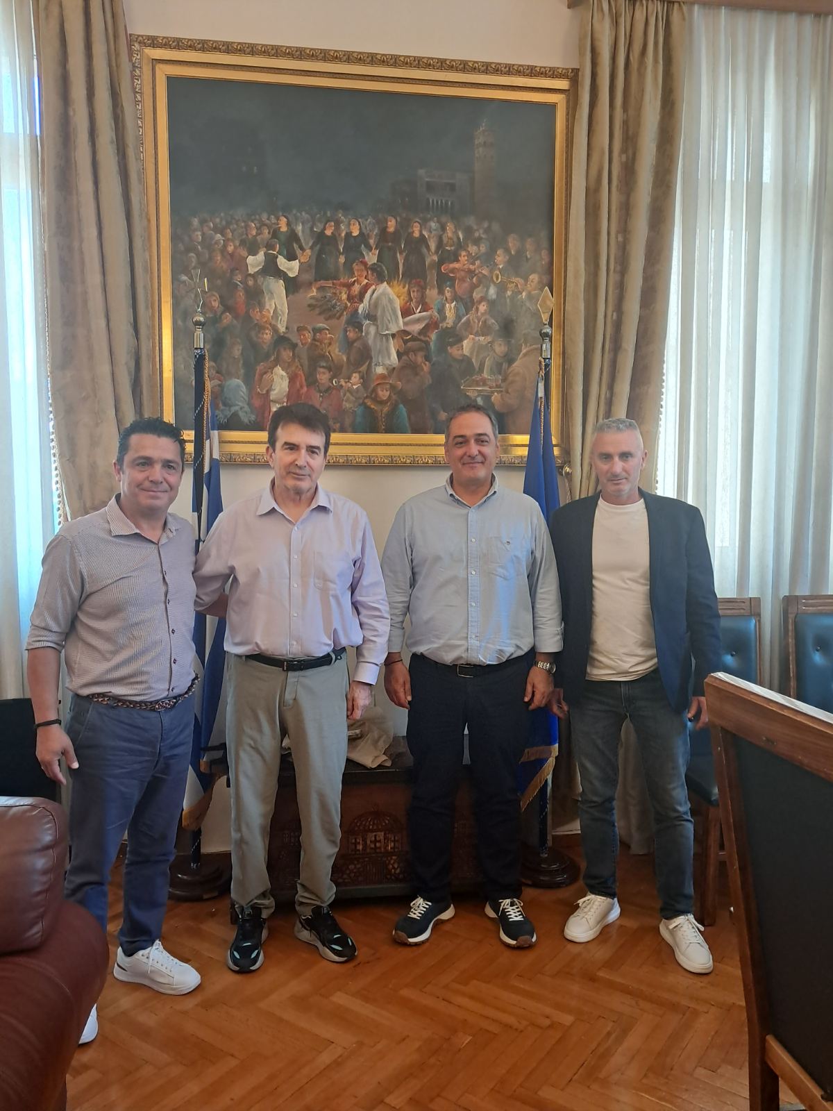 Συνάντηση του Δημάρχου Κοζάνης Γιάννη Κοκκαλιάρη με τον Υπουργό Προστασίας του Πολίτη Μιχάλη Χρυσοχοΐδη – Προώθηση μνημονίου συνεργασίας μεταξύ Δήμου και Υπουργείου (Φωτογραφίες)