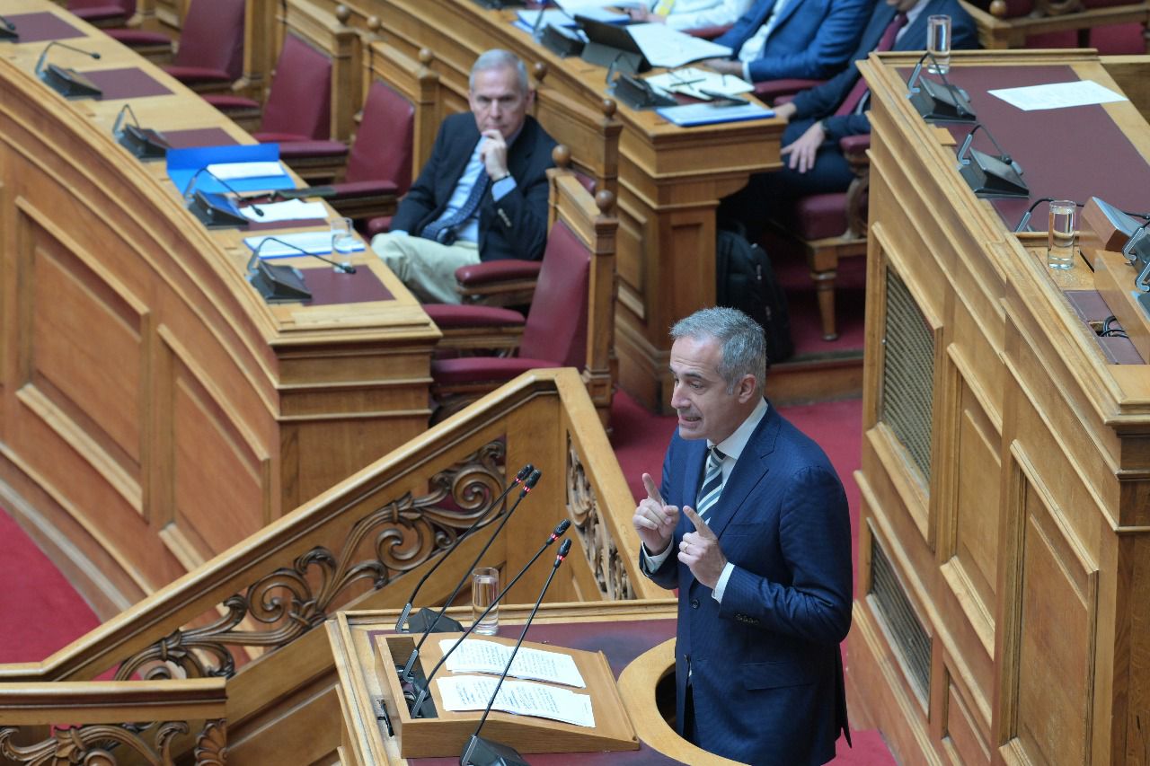 Εισηγητής σε δύο νομοσχέδια του Υπουργείου Εθνικής Άμυνας, για την κύρωση διεθνών συμφωνιών της Ελλάδας, ο βουλευτής ΠΕ Κοζάνης Στάθης Κωνσταντινίδης