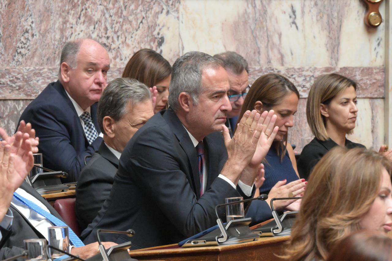 Η τοποθέτηση του Βουλευτή ΠΕ Κοζάνης Στάθη Κωνσταντινίδη στη σημερινή συνεδρίαση της Κ.Ο. της Νέας Δημοκρατίας, κατά τη διαδικασία εκλογής του νέου Γραμματέα της, του βουλευτή Ν. Λάρισας Μάξιμου Χαρακόπουλου.