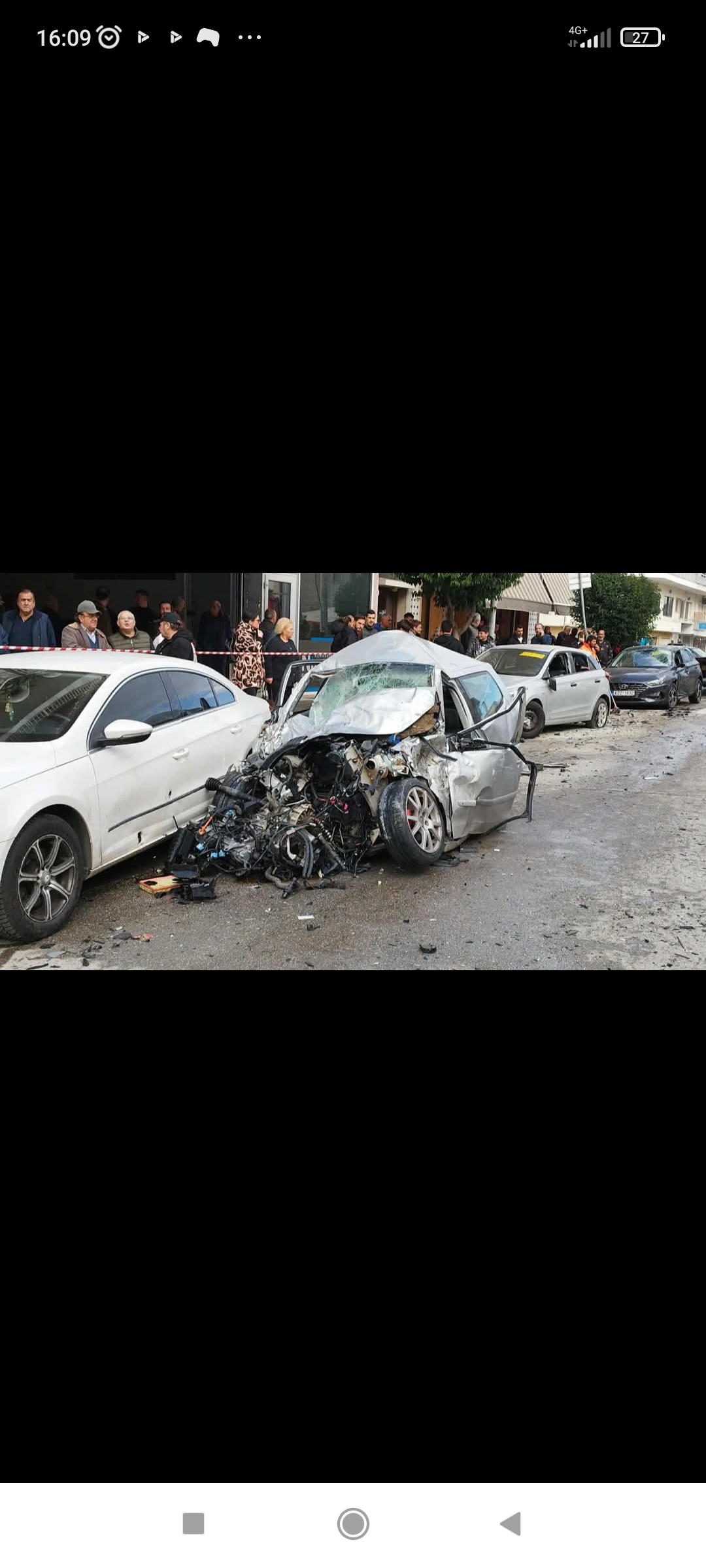 Τρομακτικό τροχαίο στην καρδιά της Πτολεμαΐδας – Διαρκώς απούσα η τροχαία ( φωτογραφίες)